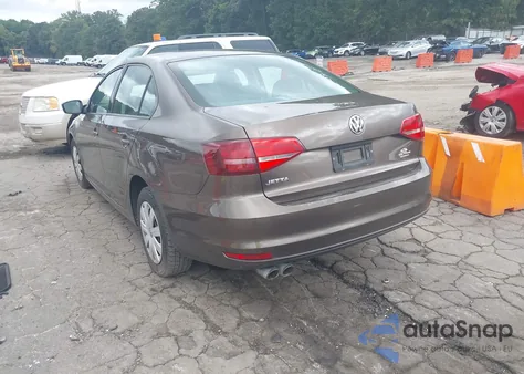 2015 Volkswagen Jetta 2.0L S z USA, uszkodzony, nr VIN 3VW2K7AJXFM264929